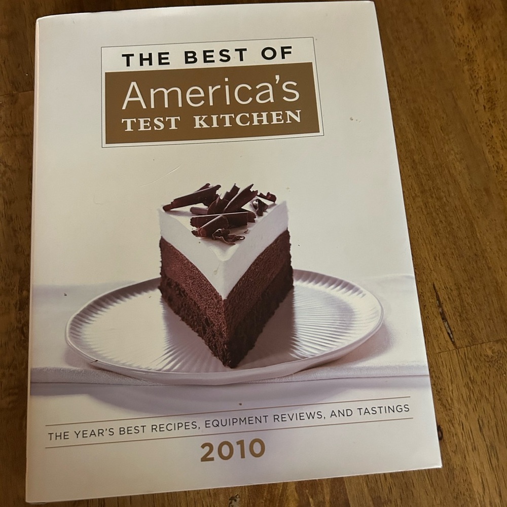Cookbook - Americas Test Kitchen 2010